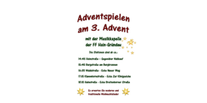 Mehr über den Artikel erfahren Das alljährliche Adventsspielen ist wieder da!