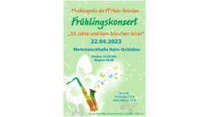 Mehr über den Artikel erfahren Das Frühlingskonzert 2023