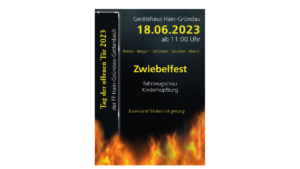 Mehr über den Artikel erfahren Das Zwiebelfest 2023 steht an!