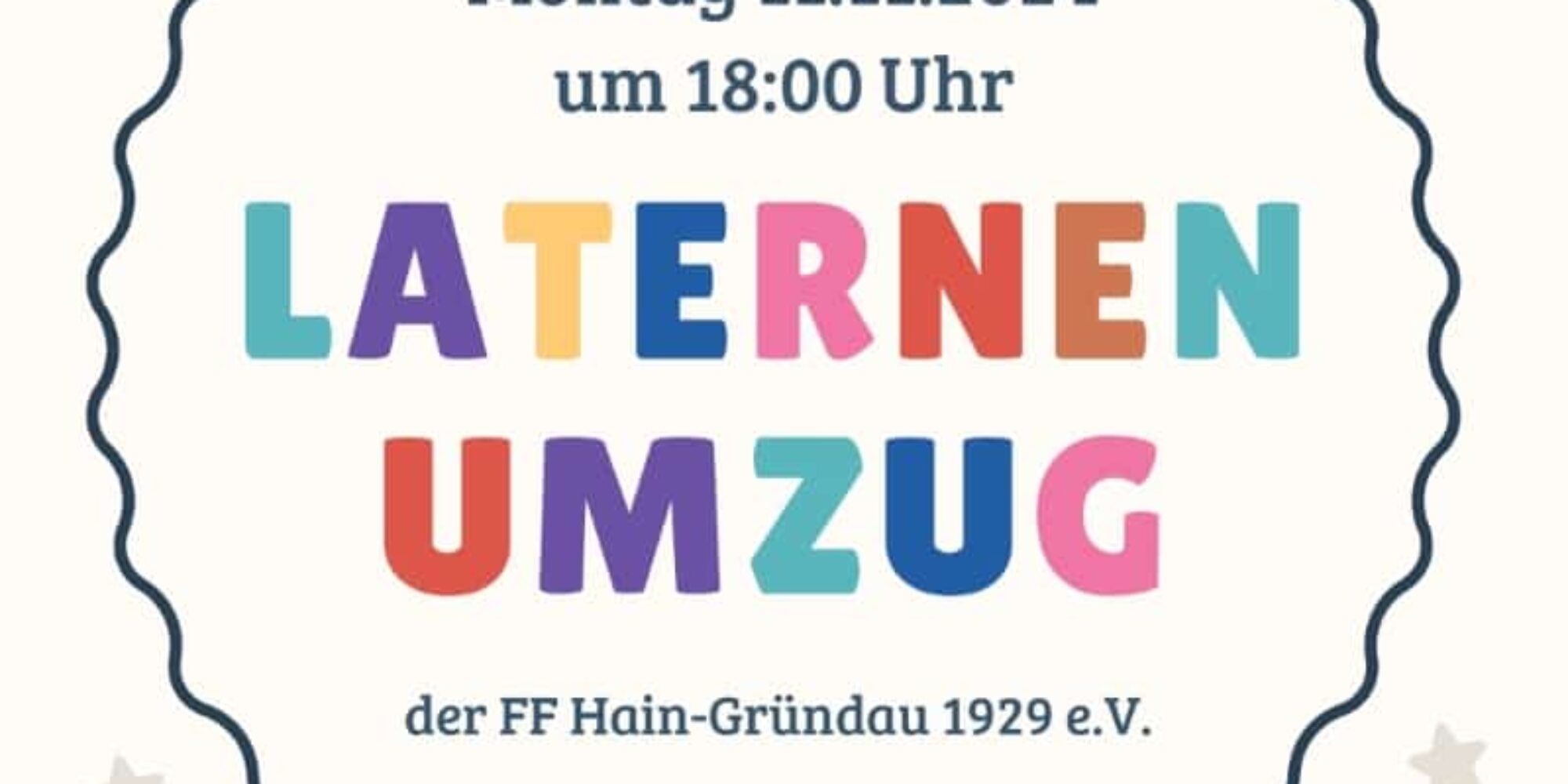 Laternenumzug 2024