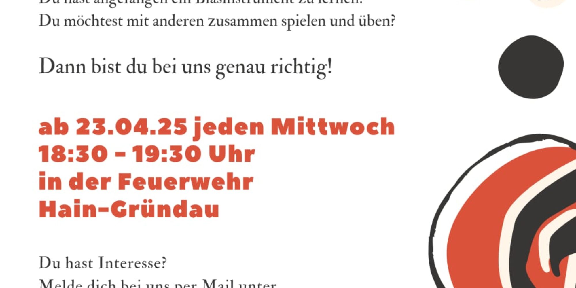 Die neue Bläserklasse startet!