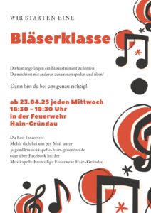 Mehr über den Artikel erfahren Die neue Bläserklasse startet!