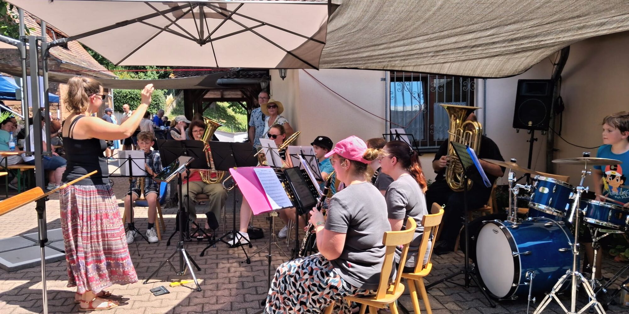 Auftritt des Jugendorchesters beim Zwiebelfest